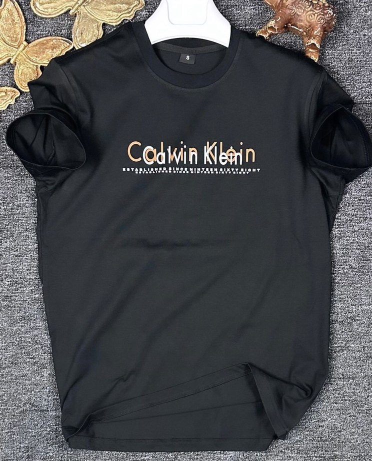 Beyaz Baskılı Pamuklu Erkek Tişört - Görsel 2