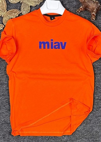 Beyaz Erkek Basic Tişört miav Baskılı - Görsel 5