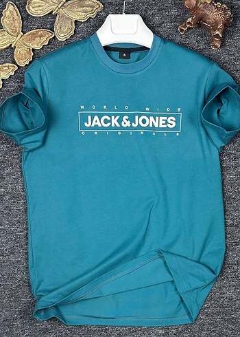 Jack & Jones Beyaz Baskılı Erkek Tişört - Görsel 4