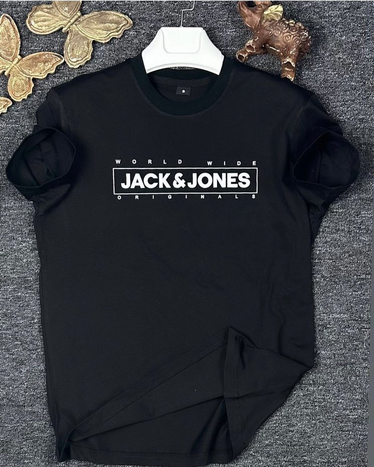 Jack & Jones Beyaz Baskılı Erkek Tişört - Görsel 5