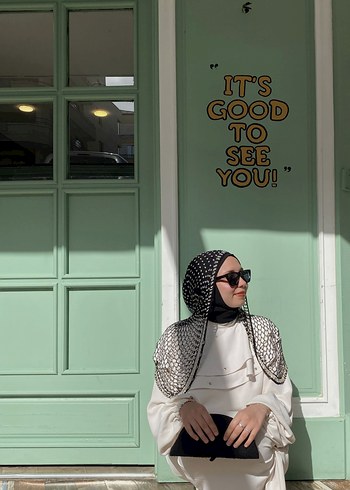 Beyaz Uzun Kadın Mezuniyet veya abiye  Elbise - Görsel 5