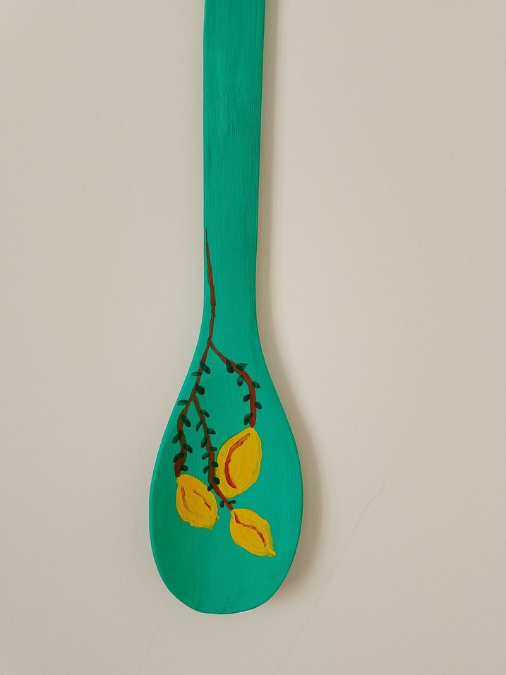 Renkli Turkuaz Kaşık Duvar süsü - Görsel 2