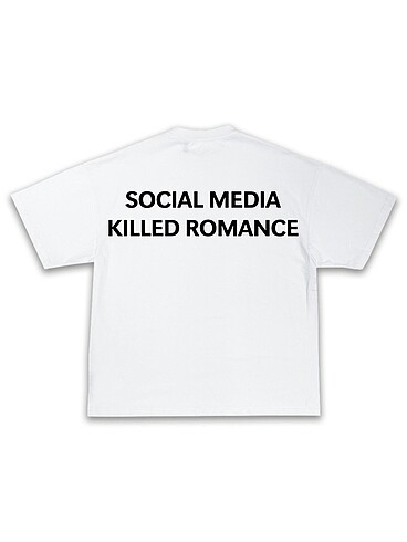 Social Media Killed Romance Tshirt