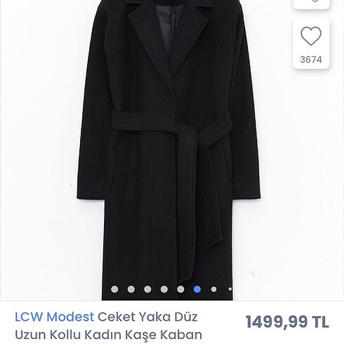s Beden siyah Renk lcw modest siyah kaban