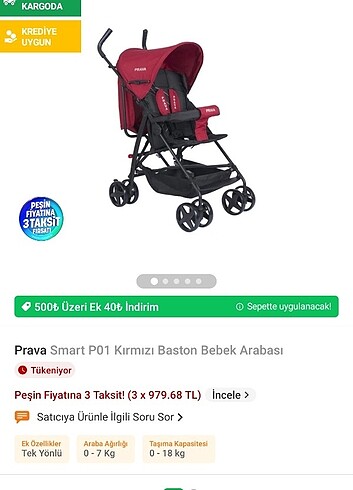 Prava bastonlu bebek arabası 