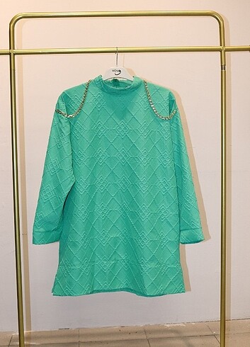 Gofre zincirli tunik