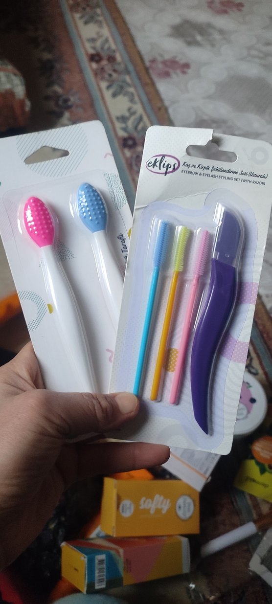 Pastel Renkli Kaş ve Kirpik Şekillendirme Seti - Görsel 2