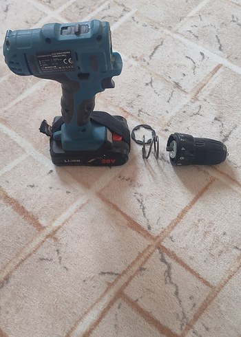 20V Mavi Kablosuz Matkap - Görsel 4