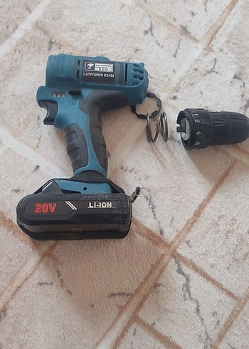 20V Mavi Kablosuz Matkap - Görsel 3