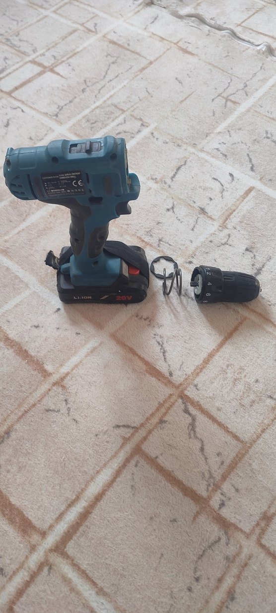 20V Mavi Kablosuz Matkap - Görsel 4