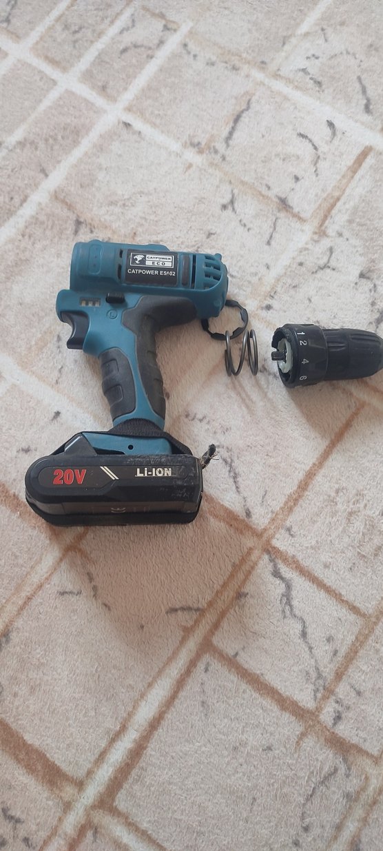 20V Mavi Kablosuz Matkap - Görsel 3