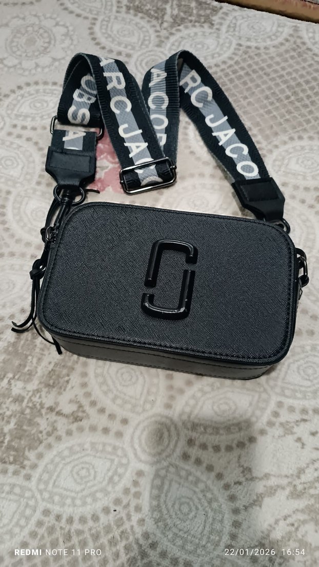 Kadın Siyah Deri Omuz Çantası - Görsel 2