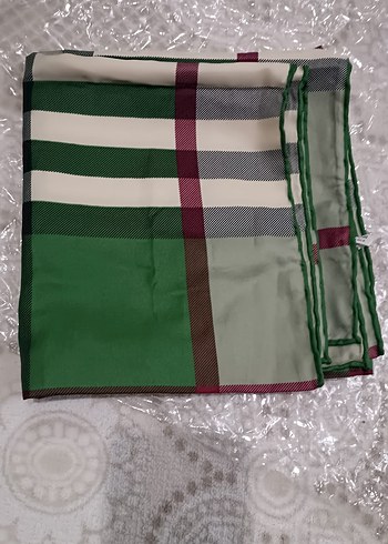 Mavi ve Gri Kadın Atkı - Görsel 4