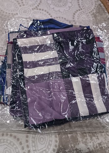 Mavi ve Gri Kadın Atkı - Görsel 10