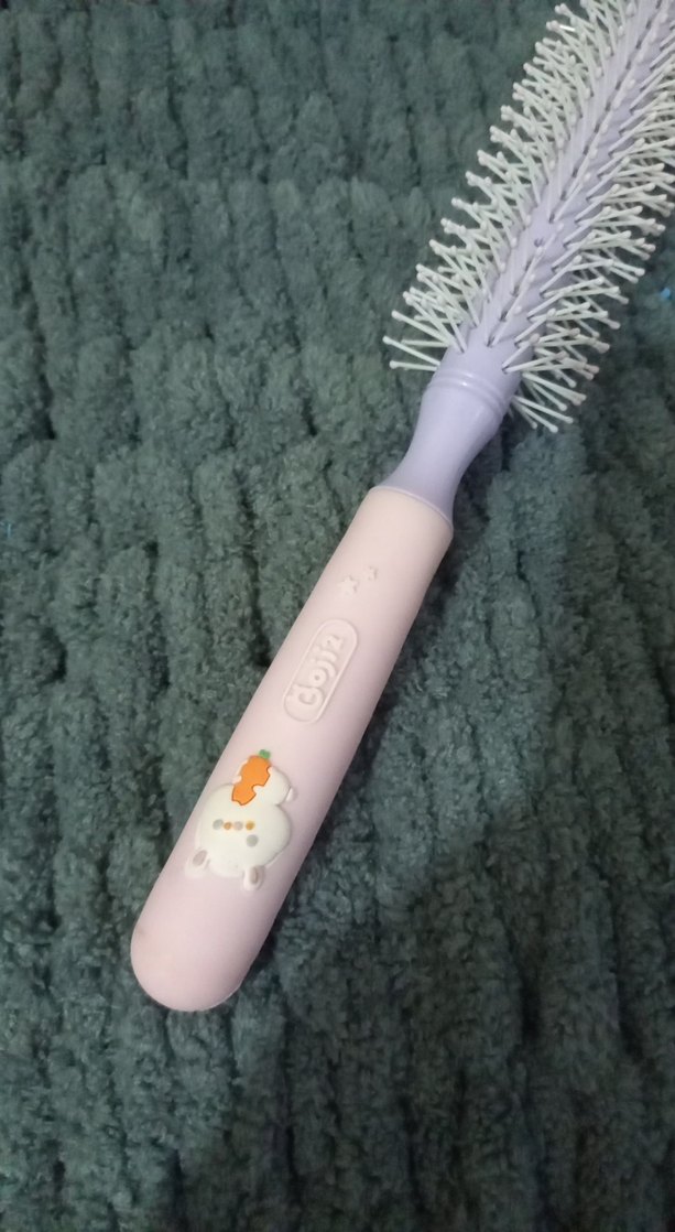 Yuvarlak Fırça ve Küçük Pembe Kutu - Görsel 2