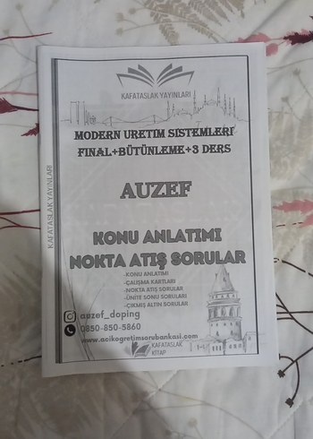 AUZEF Konu Anlatımı ve Nokta Atışı Sorular Kitapları - Görsel 7