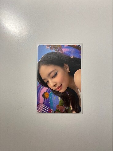 Blackpink Jennie orijinal photocard
