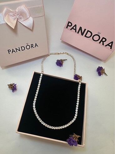 Beden altın Renk Pandora Gold Dönmeyen Su Yolu Kolye
