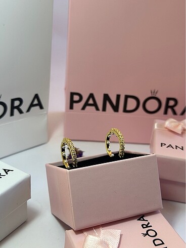 Pandora Pandora Gold Tamtur Işıltılı Küpe