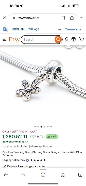 Pandora Pandora Charm özel İlan