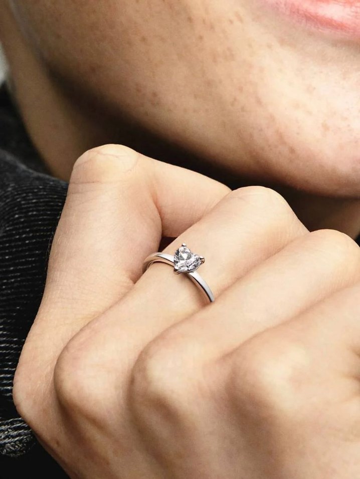 Pandora Kalp Tektaş Yüzük - Görsel 5