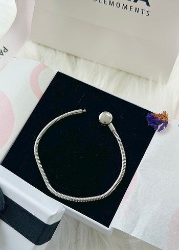 Pandora Moments Halka Klips Bileklik - Görsel 4