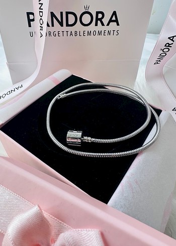 Pandora Moments Silindir Klips Kolye - Görsel 2