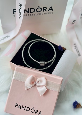 Pandora Moments Silindir Klips Kolye - Görsel 3