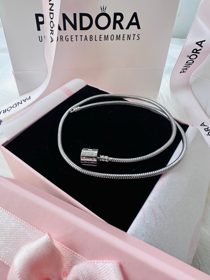 Pandora Moments Silindir Klips Kolye - Görsel 2