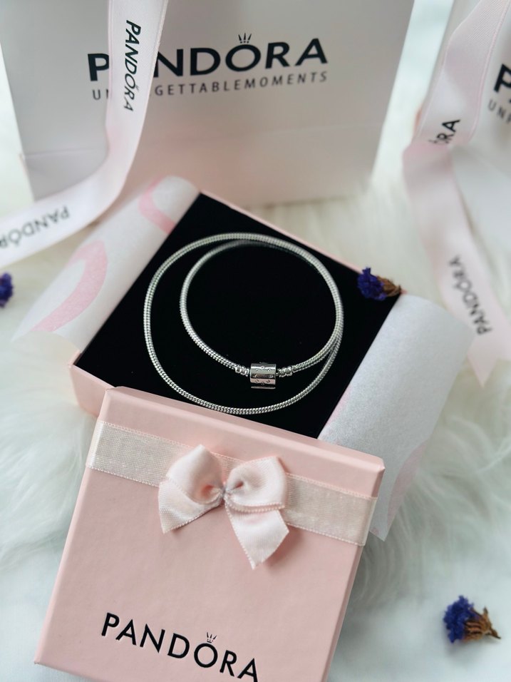 Pandora Moments Silindir Klips Kolye - Görsel 3