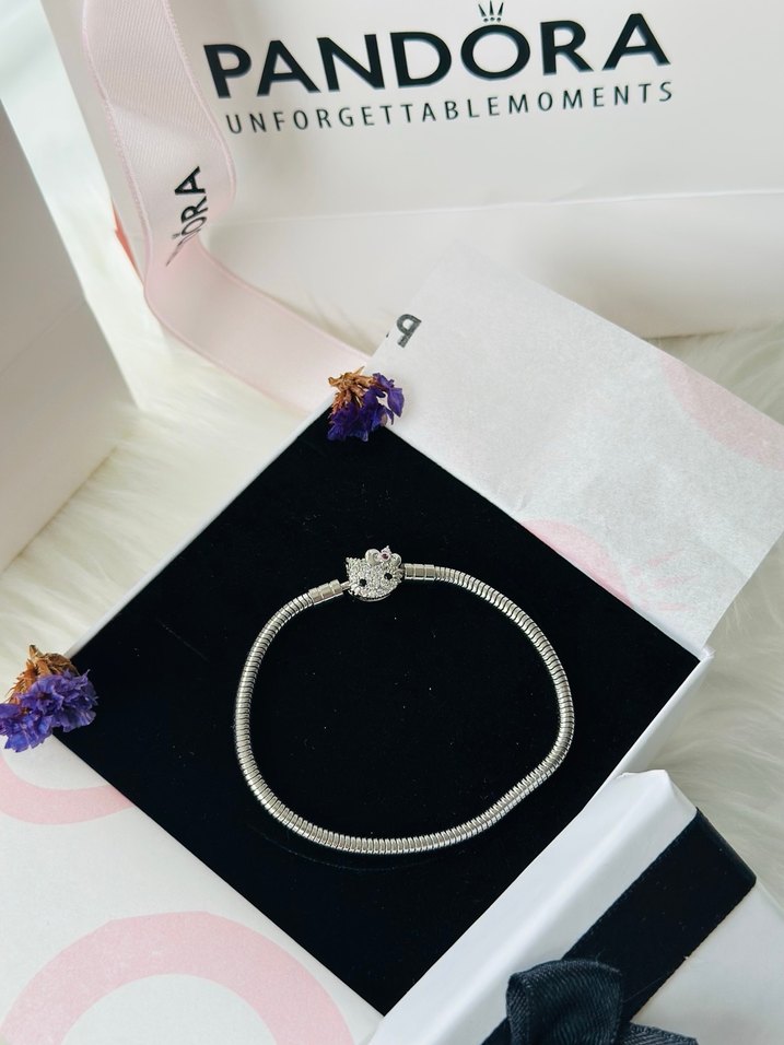 Pandora Işıltılı Hello Kitty Bileklik - Görsel 2