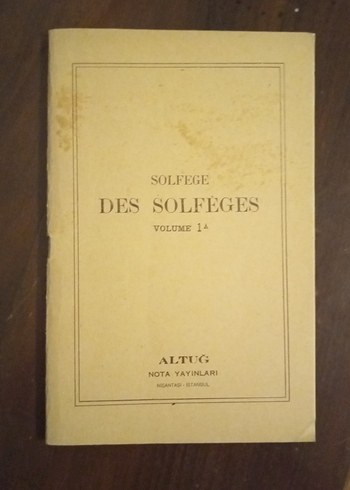 Solfej Kitabı - Altuğ Nota Yayınları