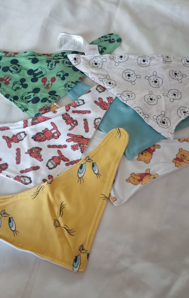 bebek yakalıkları 6 adet - Görsel 2