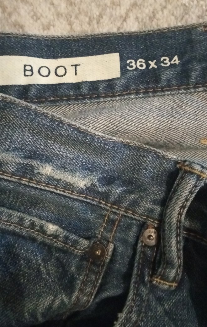 erkek kot pantolon - Görsel 4