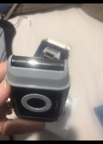 Siyah Şarjlı Tıraş Makinesi - Görsel 2