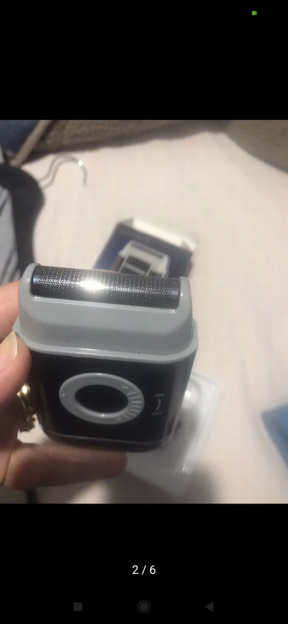 Siyah Şarjlı Tıraş Makinesi - Görsel 2