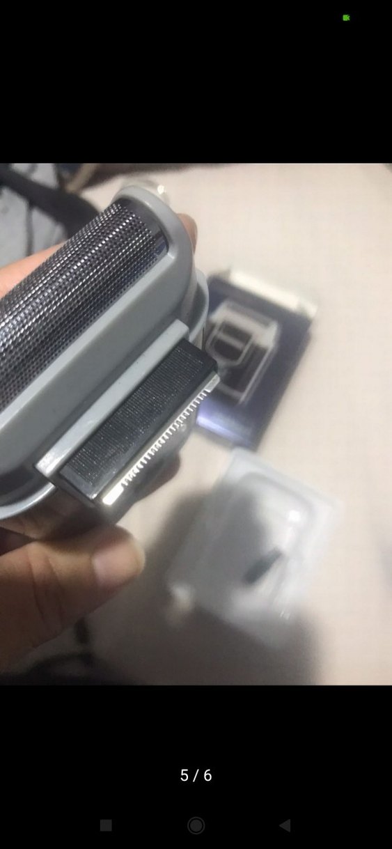 Siyah Şarjlı Tıraş Makinesi - Görsel 4