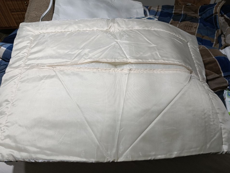 mavi Baskılı Yatak Örtüsü Seti - Görsel 3