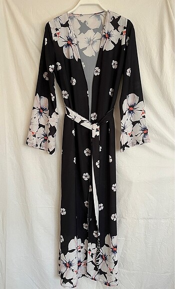 Kadın Uzun Desenli Kimono