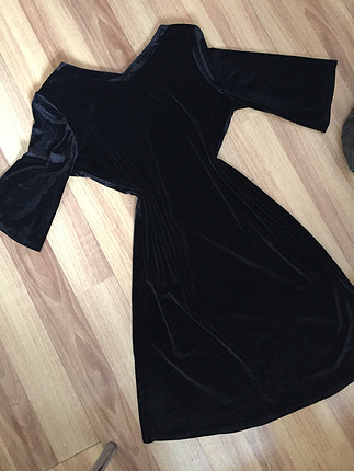 Aeropostale Siyah kadife elbise 
