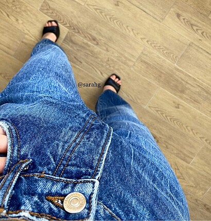 38 Beden mavi Renk Zara Jean