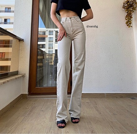 38 Beden camel Renk Zara Jean