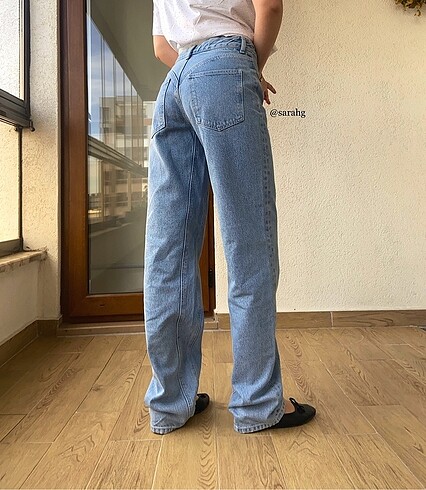 34 Beden mavi Renk Zara Jean
