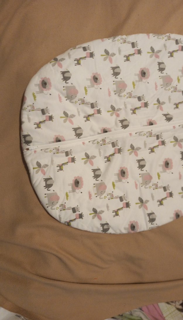 Bej Pastel Zebra Desenli Bebek Uyku Tulumu - Görsel 3