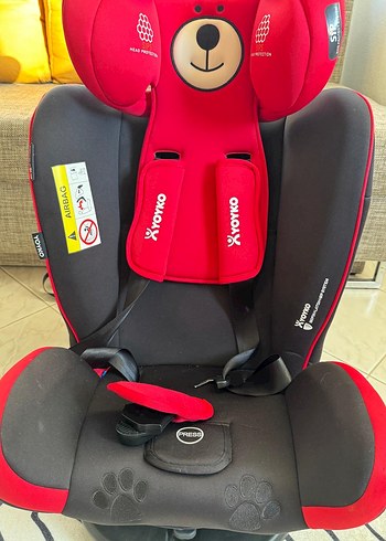 9- 36 kg Beden Kırmızı Çocuk Oto Koltuğu