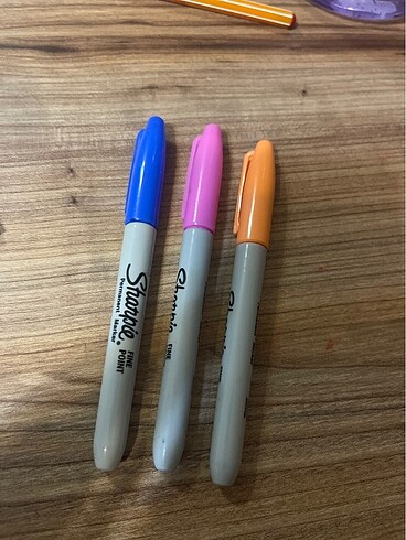 3 Adet Temiz Sharpie