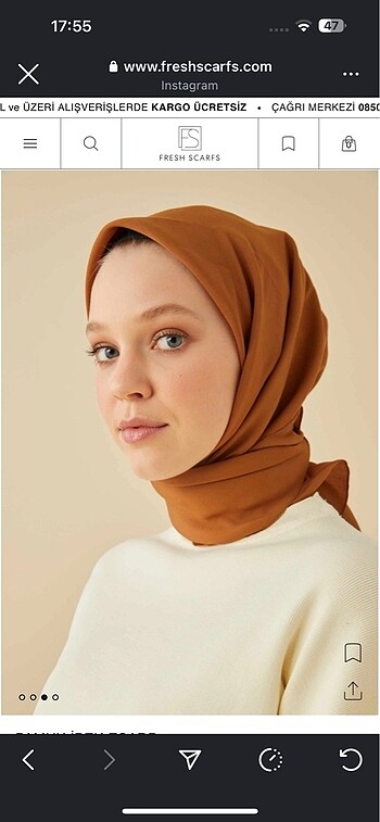 Freshscarfs eşarp - Görsel 4