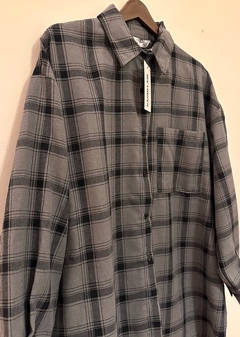 Etiketli Ekose gömlek - Görsel 2