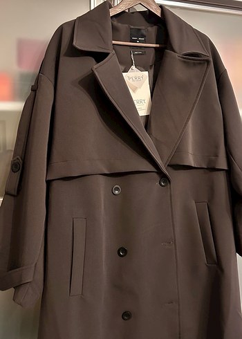 Perry Etiketli premıum trençkot - Görsel 4