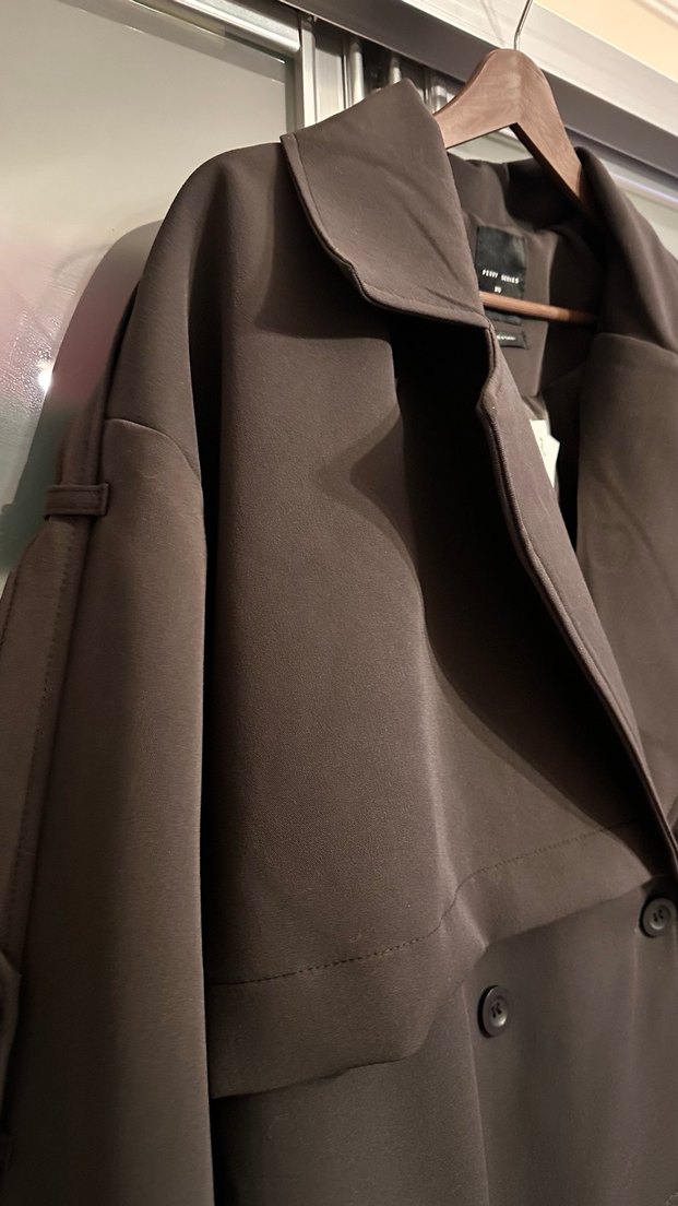 Perry Etiketli premıum trençkot - Görsel 5